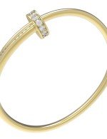 Браслет из лимонного золота c бриллиантами