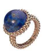 Кольцо из золота c лазуритом