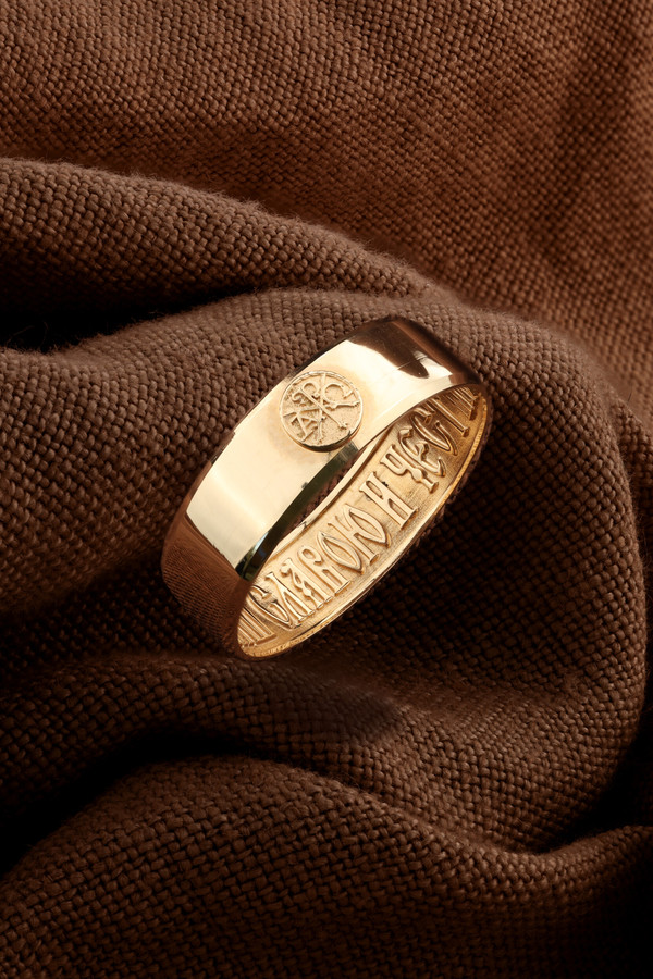 Кольцо из красного золота 585 пробы