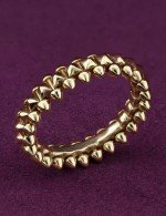 Кольцо из лимонного золота