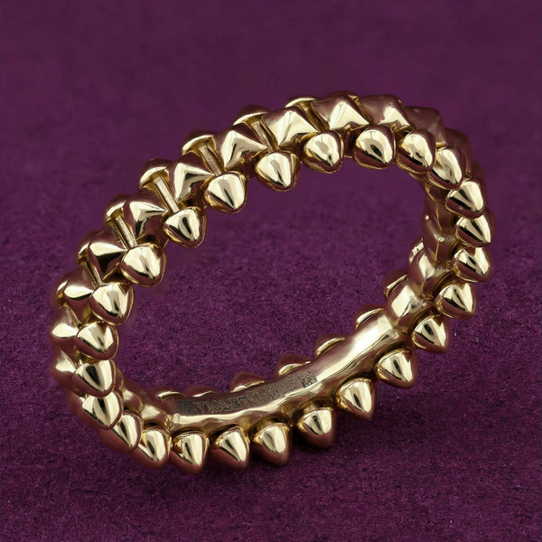 Кольцо из лимонного золота 585 пробы