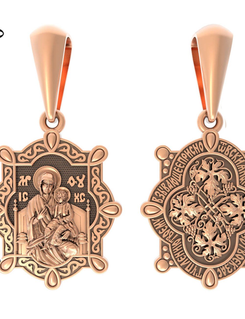 Образок из золота