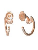 Серьги из золота c бриллиантами