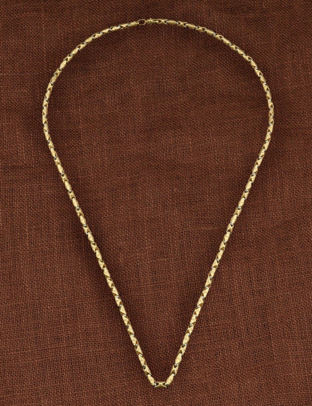 Цепь из лимонного золота