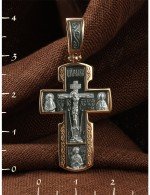 Крест из золота 585 пробы