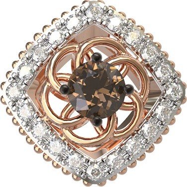 Подвеска из золота c бриллиантами