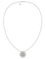 Колье из белого золота c бриллиантами