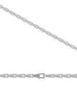 Цепь из белого золота