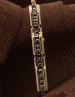 Крест из золота c ониксом