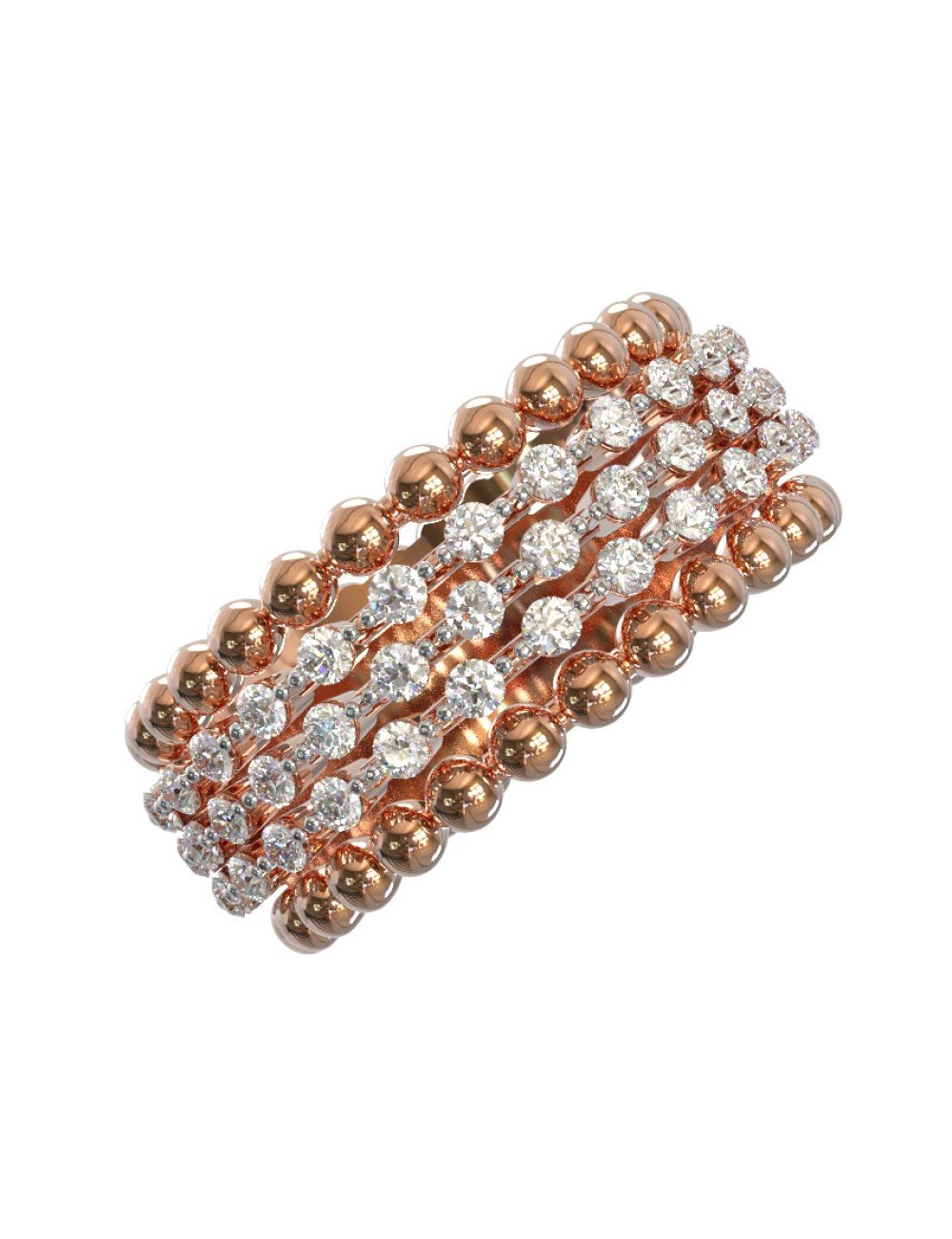 Кольцо из золота c бриллиантами