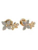 Серьги из золота c бриллиантами