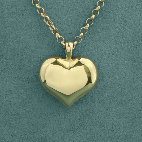 Подвеска из лимонного золота 585 пробы