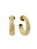 Серьги из лимонного золота