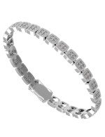 Браслет из белого золота c бриллиантами