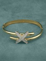 Браслет из лимонного золота c бриллиантами