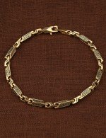 Браслет из лимонного золота