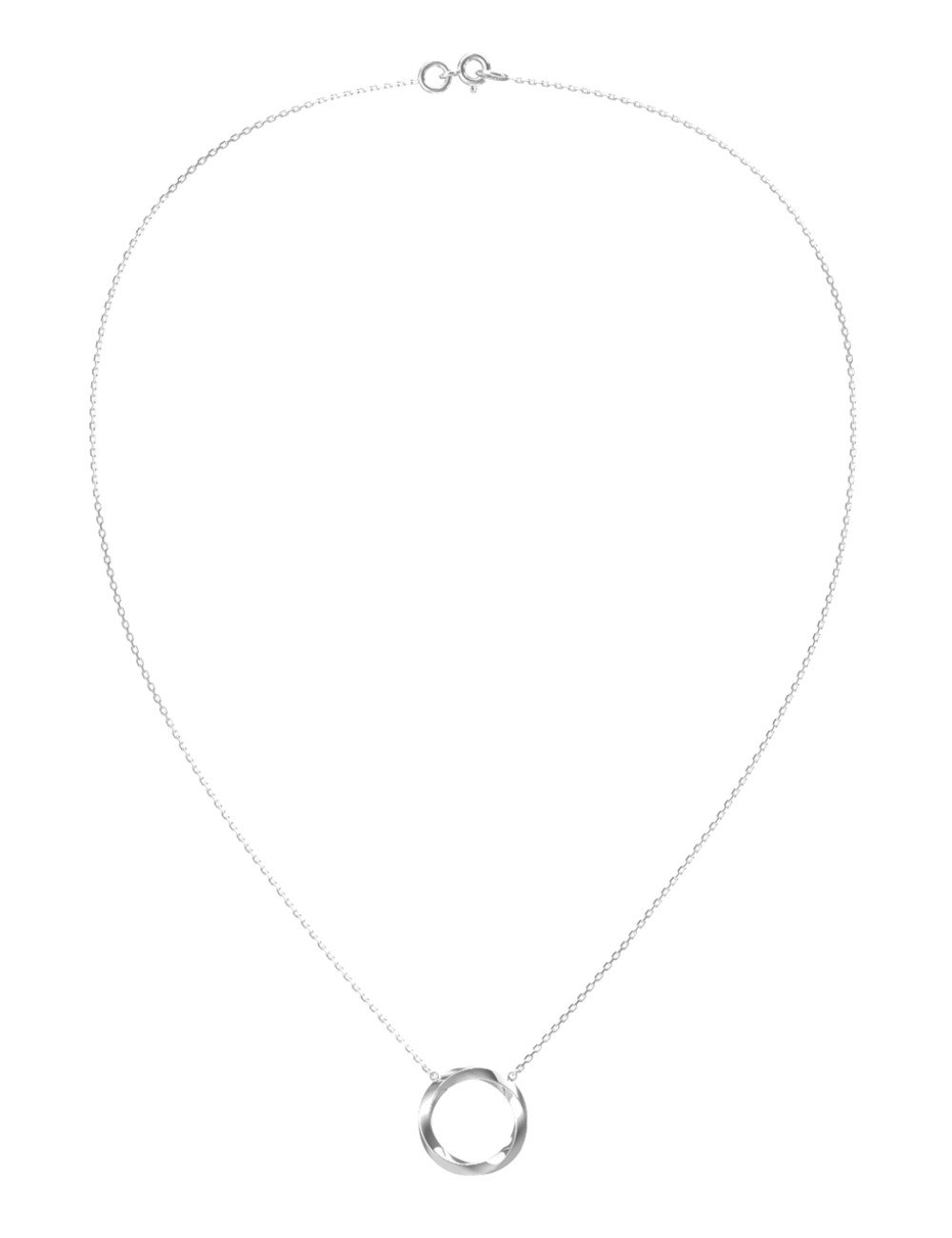 Колье из белого золота c бриллиантами