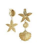 Серьги из лимонного золота