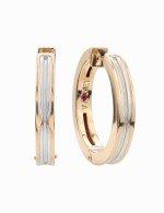 Серьги из золота c рубином