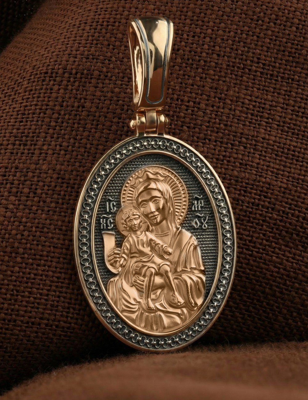 Образок из золота