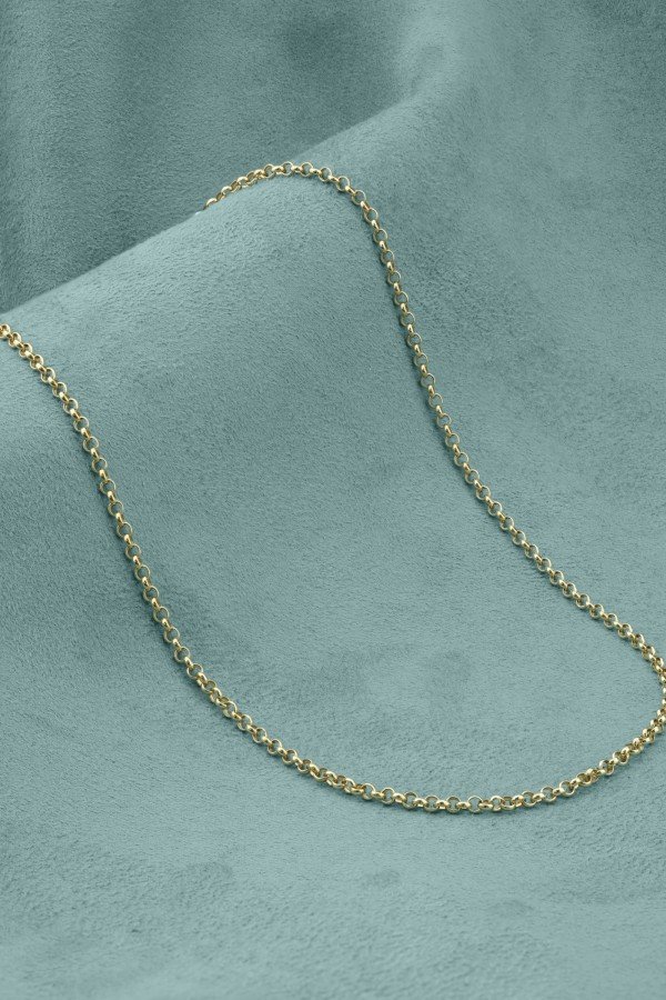 Цепь из лимонного золота