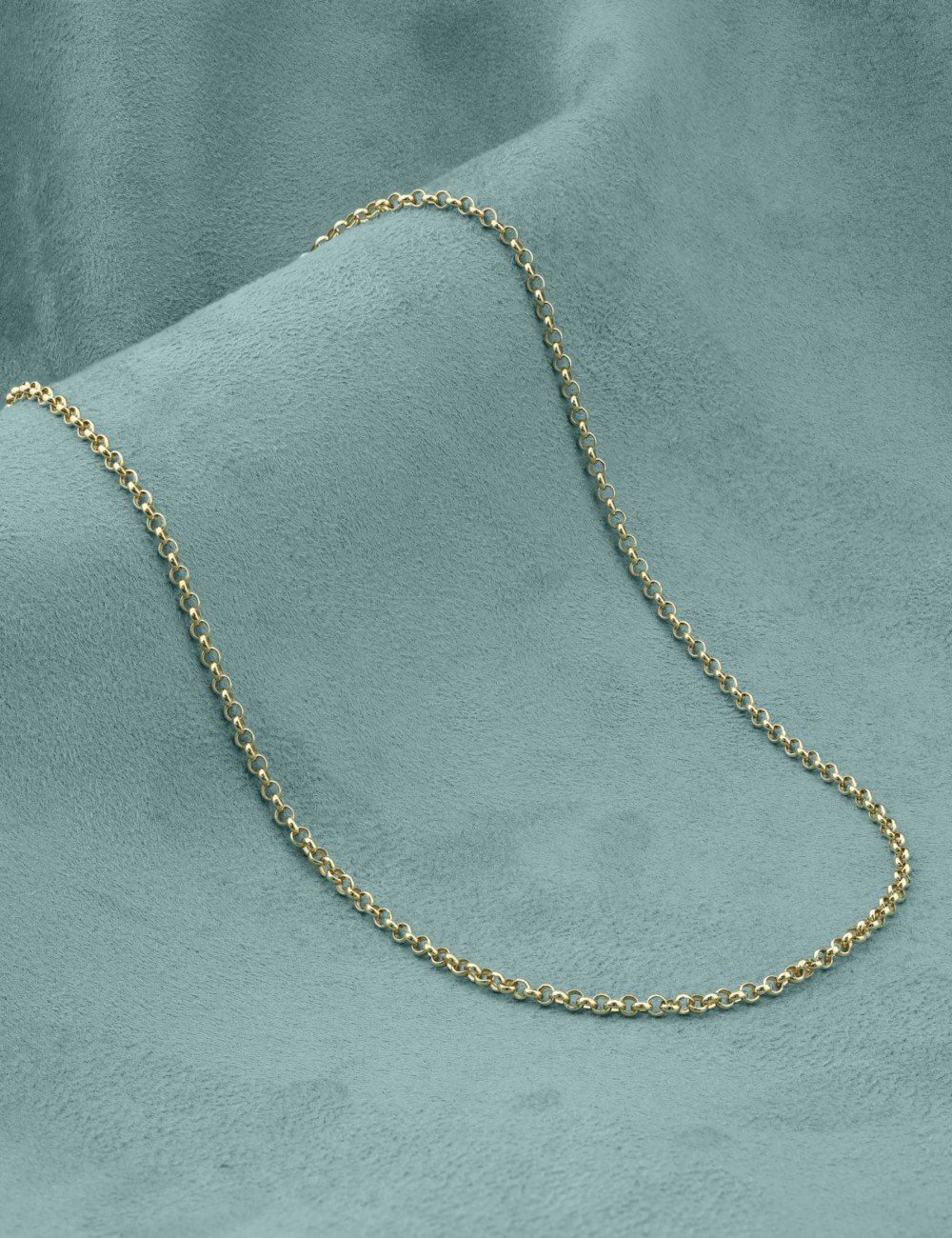 Цепь из лимонного золота