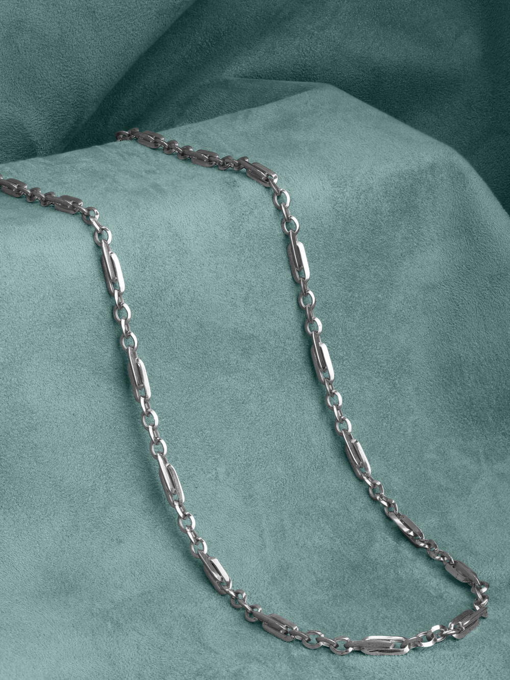 Цепь из белого золота 585 пробы