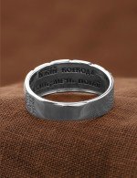 Кольцо из белого золота