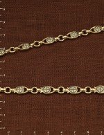 Цепь из лимонного золота