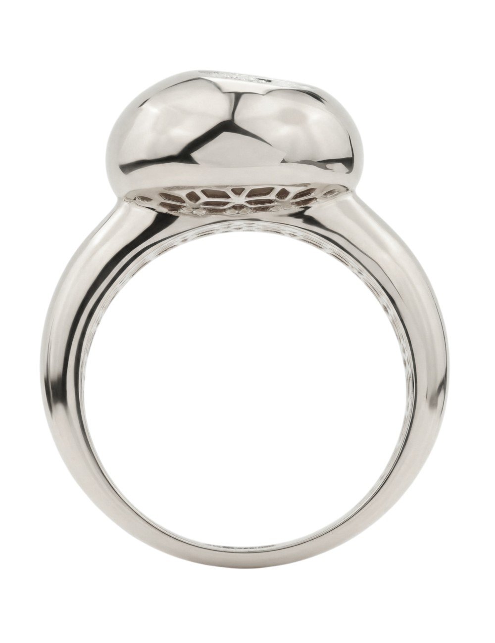 Кольцо из белого золота c бриллиантами