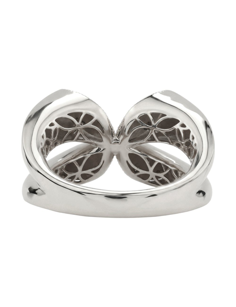 Кольцо из белого золота