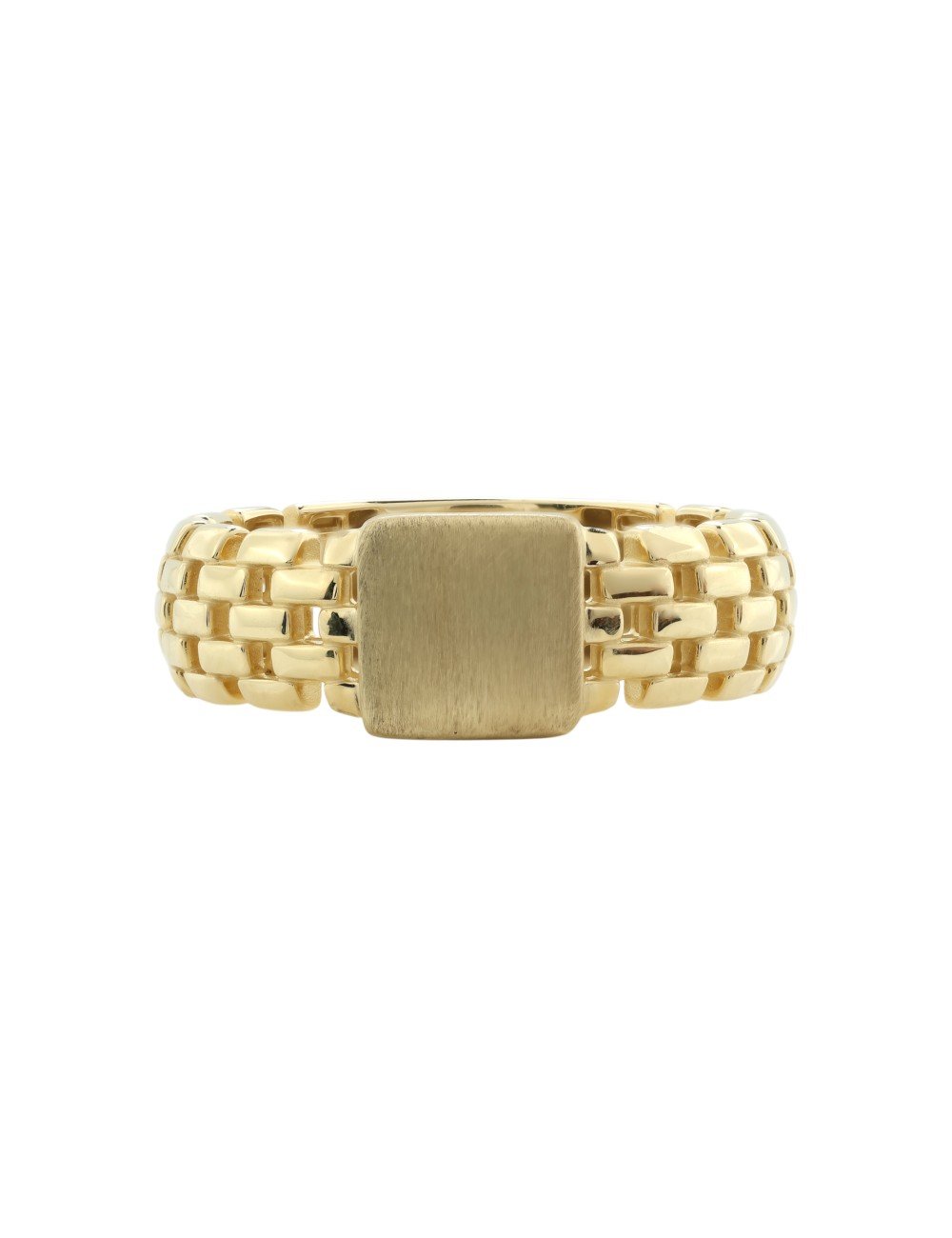 Кольцо из лимонного золота