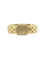 Кольцо из лимонного золота