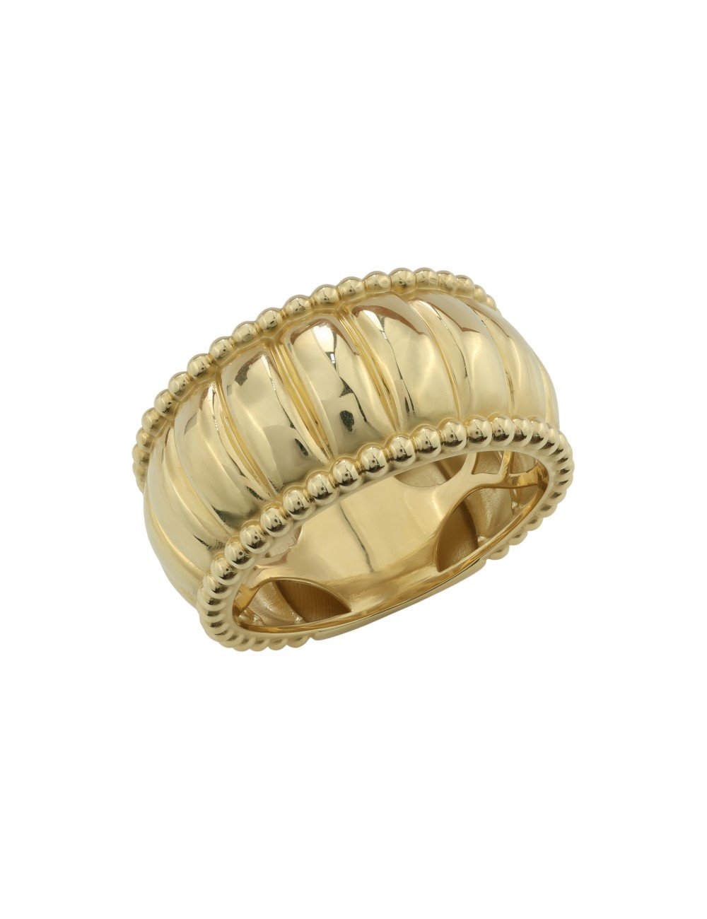 Кольцо из лимонного золота