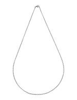 Цепь из белого золота