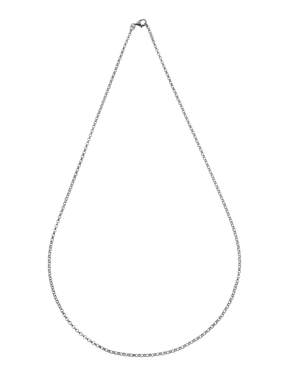 Цепь из белого золота