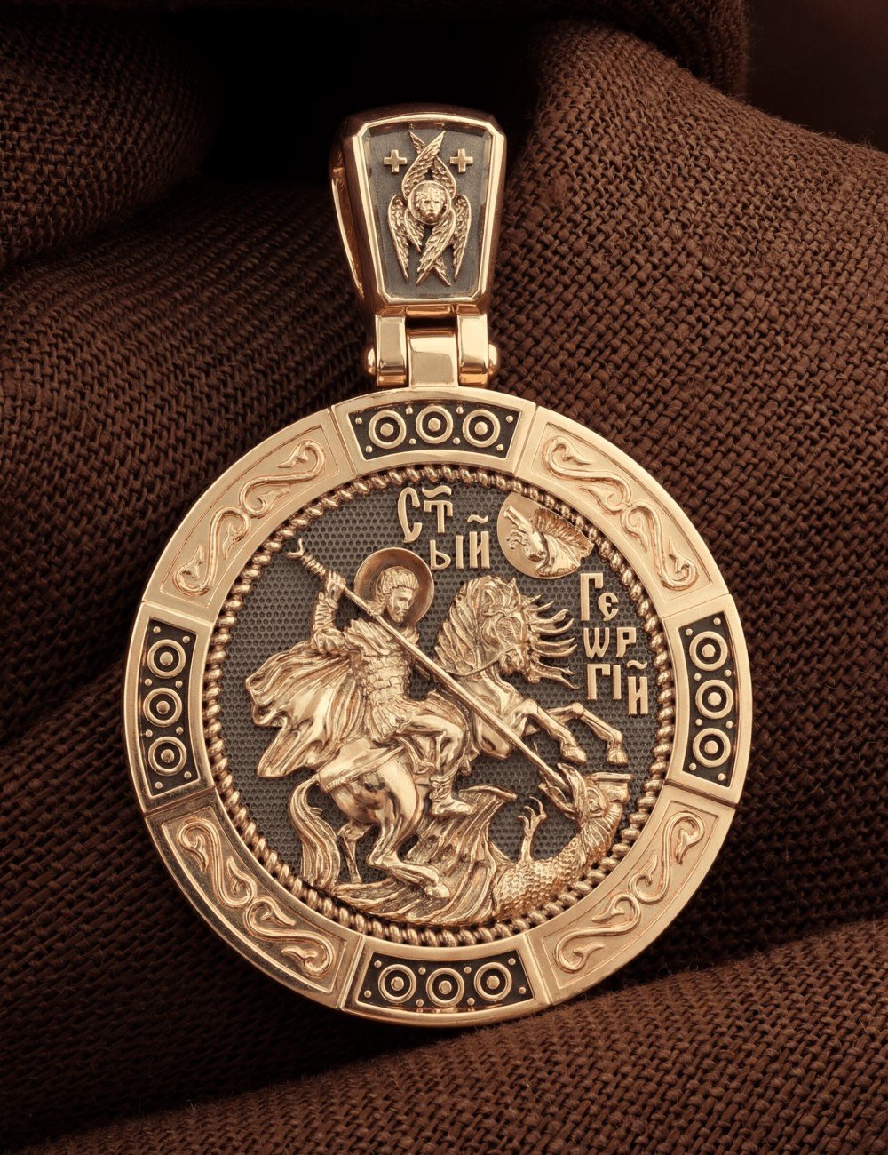 Образок из золота