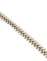 Браслет из лимонного золота c бриллиантами