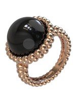 Кольцо из золота c ониксом