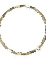 Браслет из лимонного золота c ониксом и перламутром