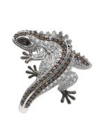 Кольцо из белого золота c фианитом