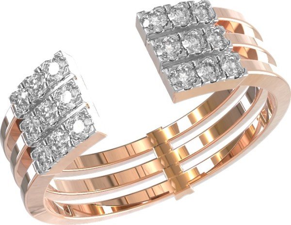 Кольцо из золота c бриллиантами