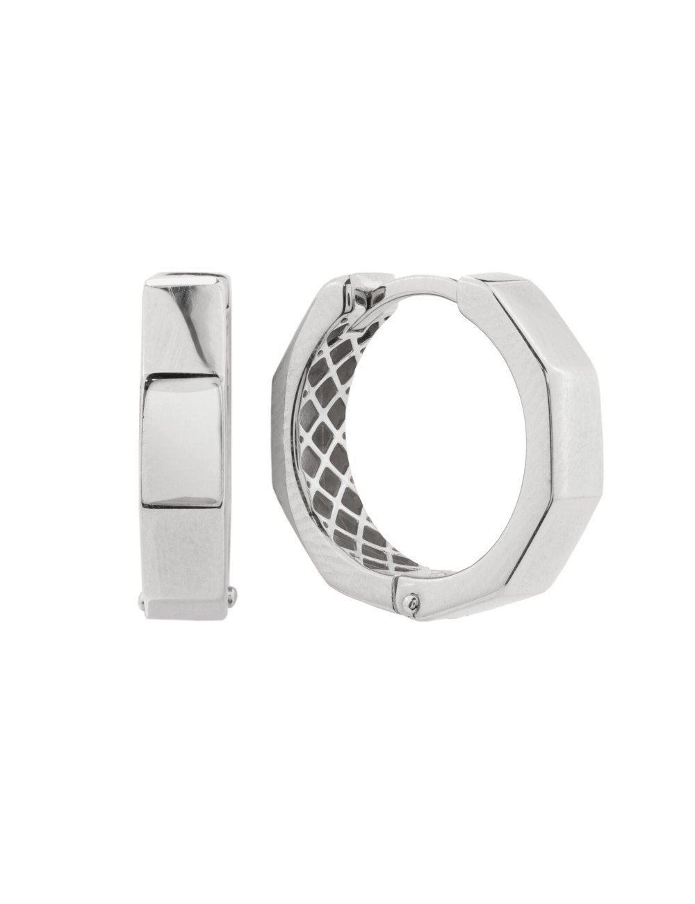 Серьги из белого золота