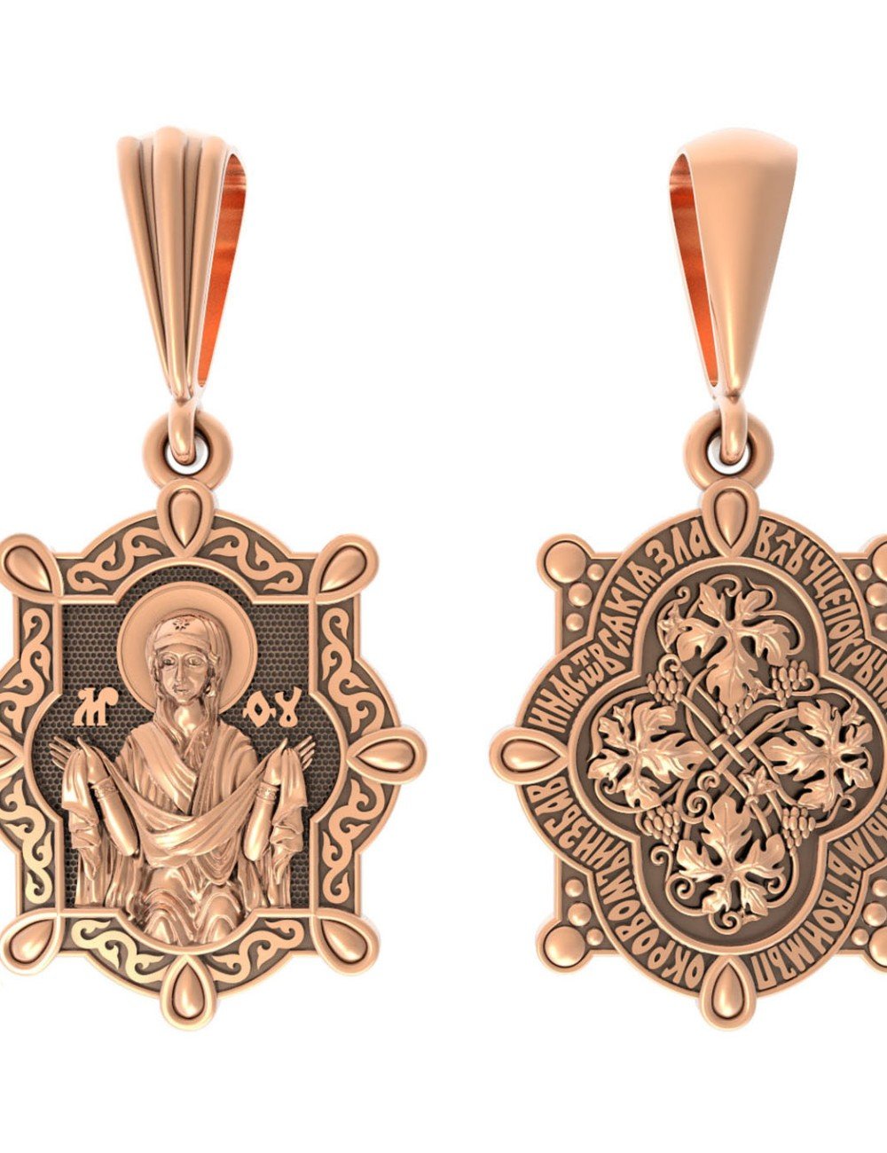 Образок из золота