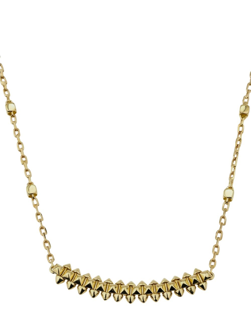 Колье из лимонного золота