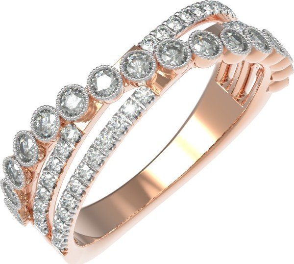 Кольцо из золота c бриллиантами