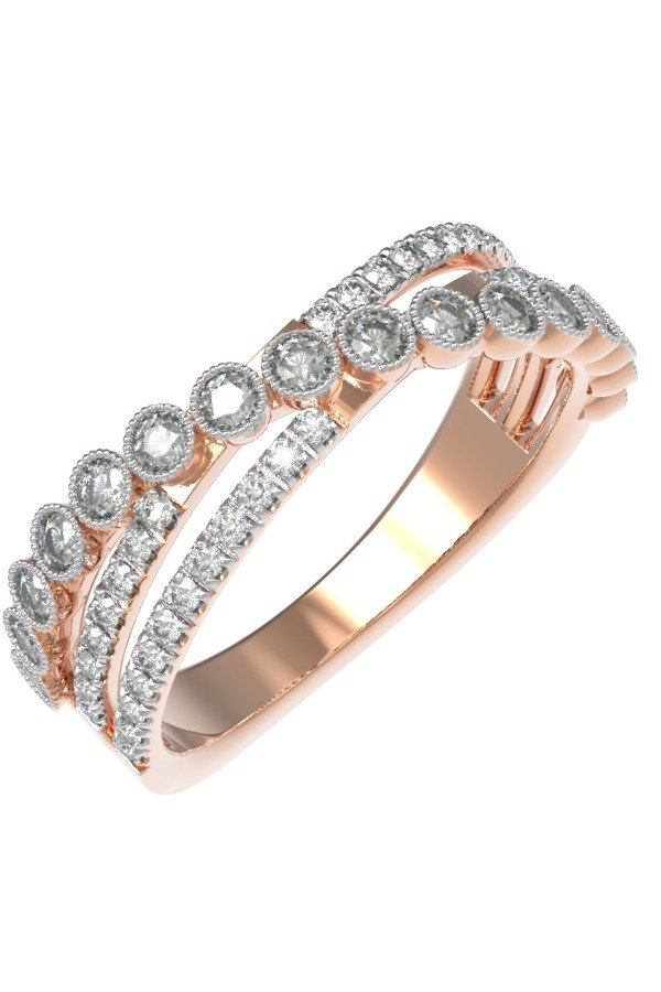 Кольцо из золота c бриллиантами