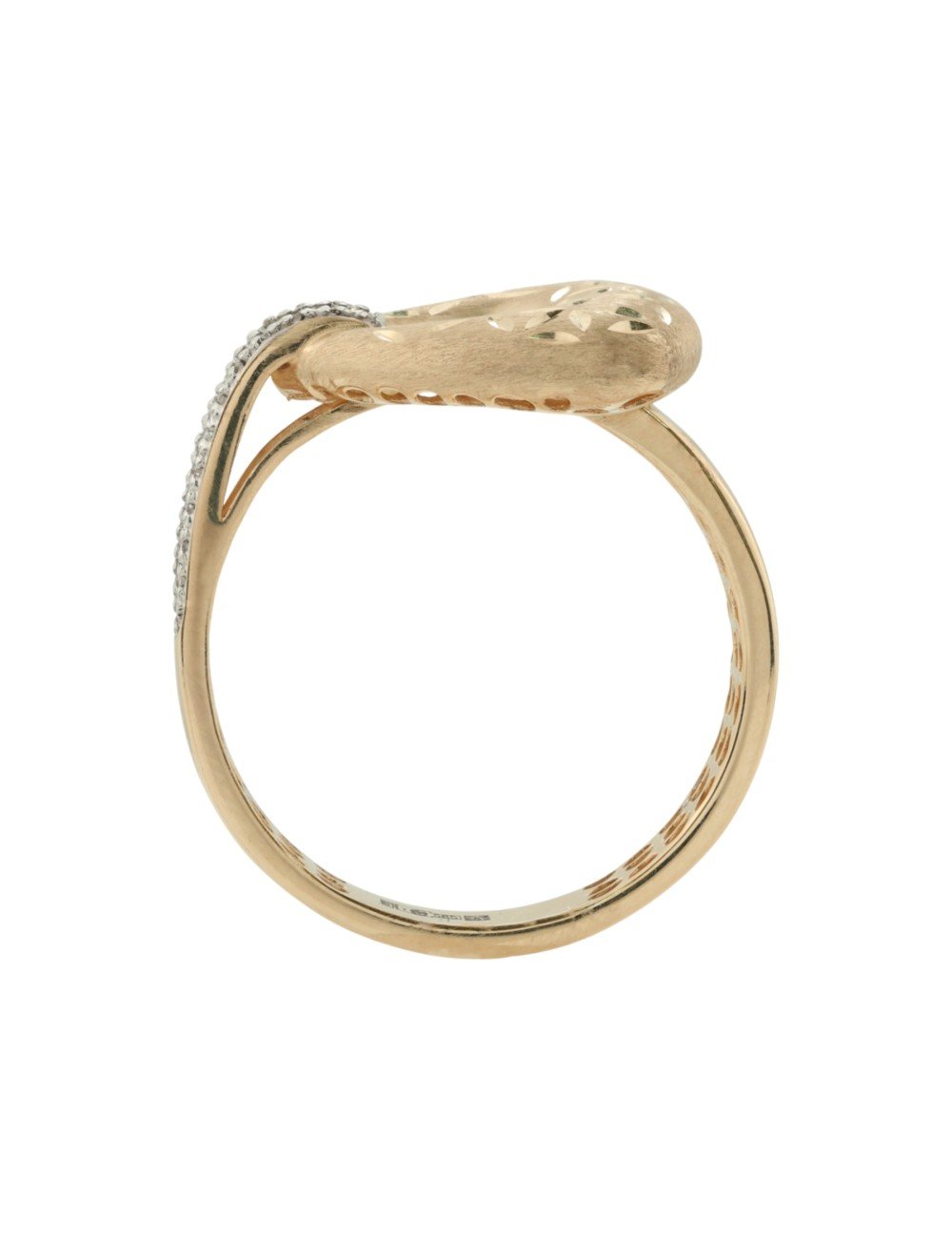 Кольцо из золота c бриллиантами