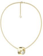 Колье из лимонного золота c бриллиантами и перламутром