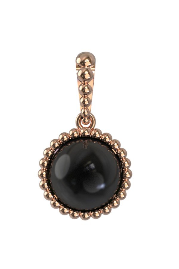Подвеска из золота c ониксом